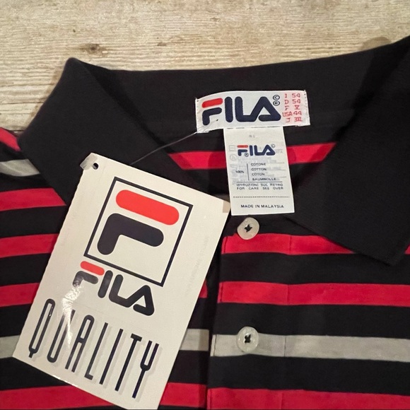 NWT!  Host Pick! Fila Polo Shirt with Pocket - Picture 3 of 9